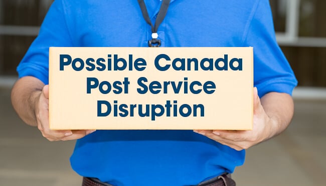 Canada Post Service Disruption